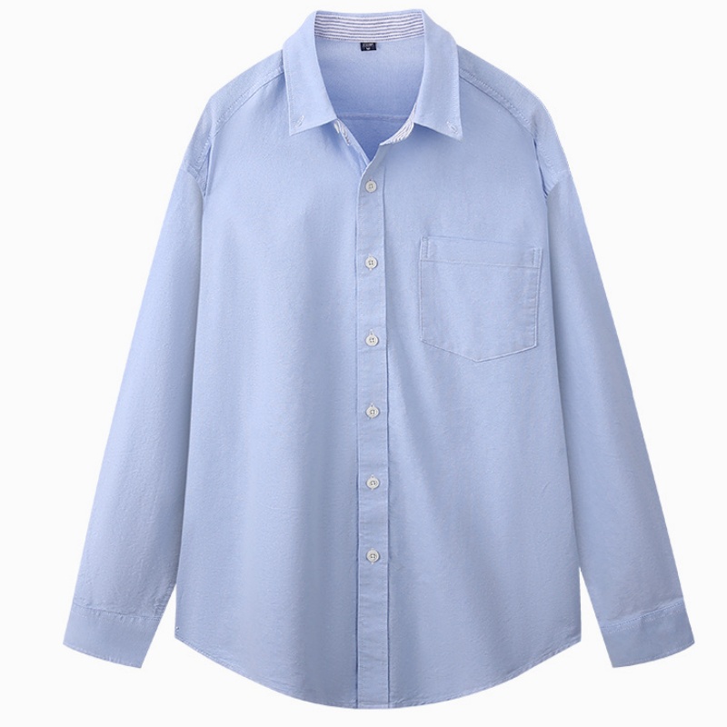 남성용 5XL 옥스포드 100% 면 긴팔 셔츠, 비즈니 - Oxford Cotton Casual Shirt Business 리뷰 및 가격